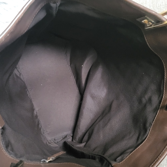 Gucci Shoulder, Tote Bag Brown GG Supreme Gold Hardware Canvas & Leather.. - Picture 11 of 13